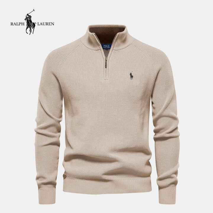 RL - Jumper with half zip