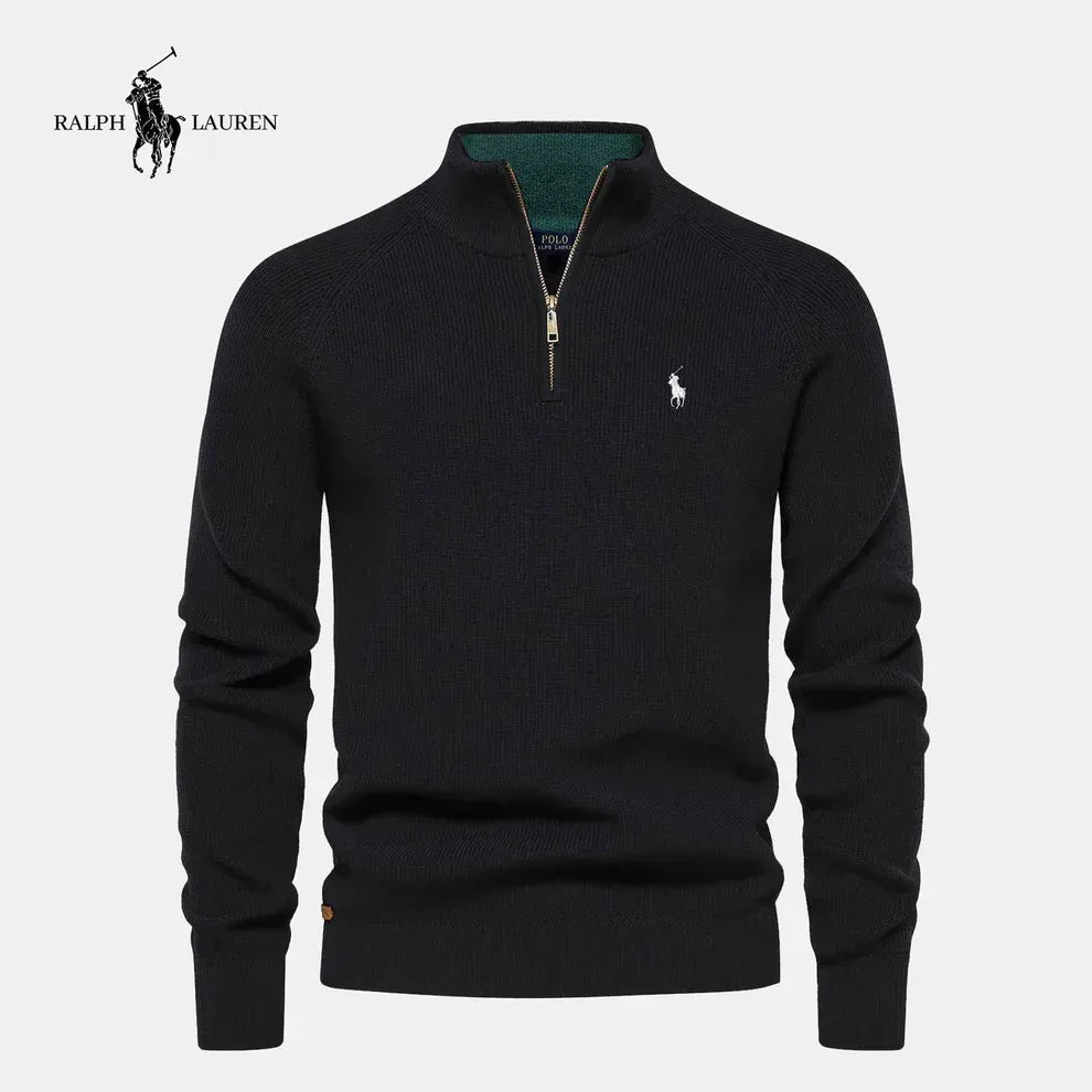 RL - Jumper with half zip